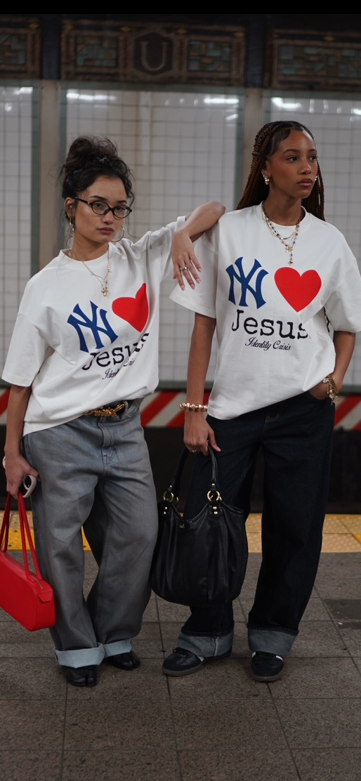 New York Loves Jesus Oversized T-Shirt