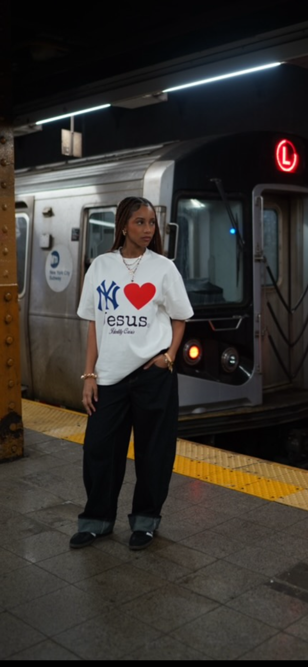 New York Loves Jesus Oversized T-Shirt