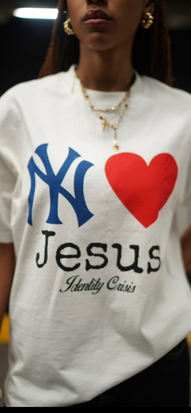 New York Loves Jesus Oversized T-Shirt