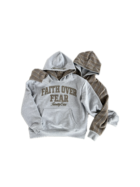 Faith Over Fear Reversible Hoodie
